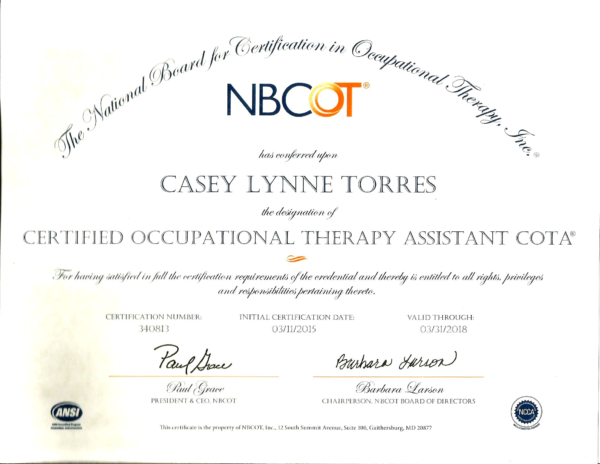 BUY NBCOT CERTIFICATE